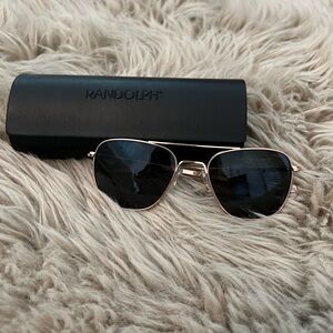 Randolph AVIATOR - 22K ROSE GOLD & AMERICAN GRAY